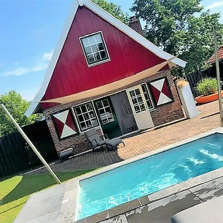 De Madelief 6-persoons בית נופש